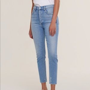 NWOT Agolde Nico High Rise Slim Fit Jeans